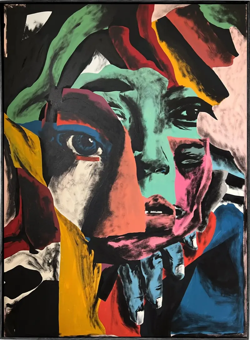 Alone at Night, 2022, acrylic on canvas